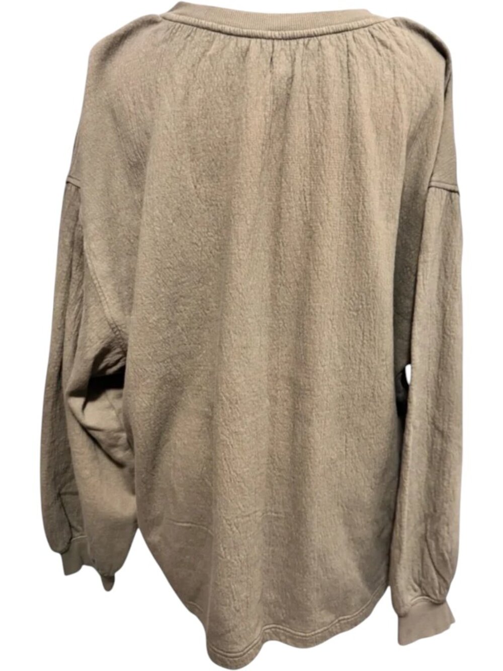 Aerie Easy Street Olive Oversized Sweatshirt | L - Picture 3 of 5